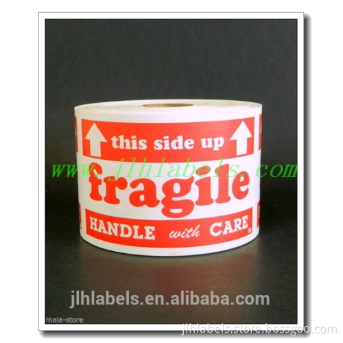 This side up& fragile label ,5x3 ,500 labels/roll,semi-glossy
